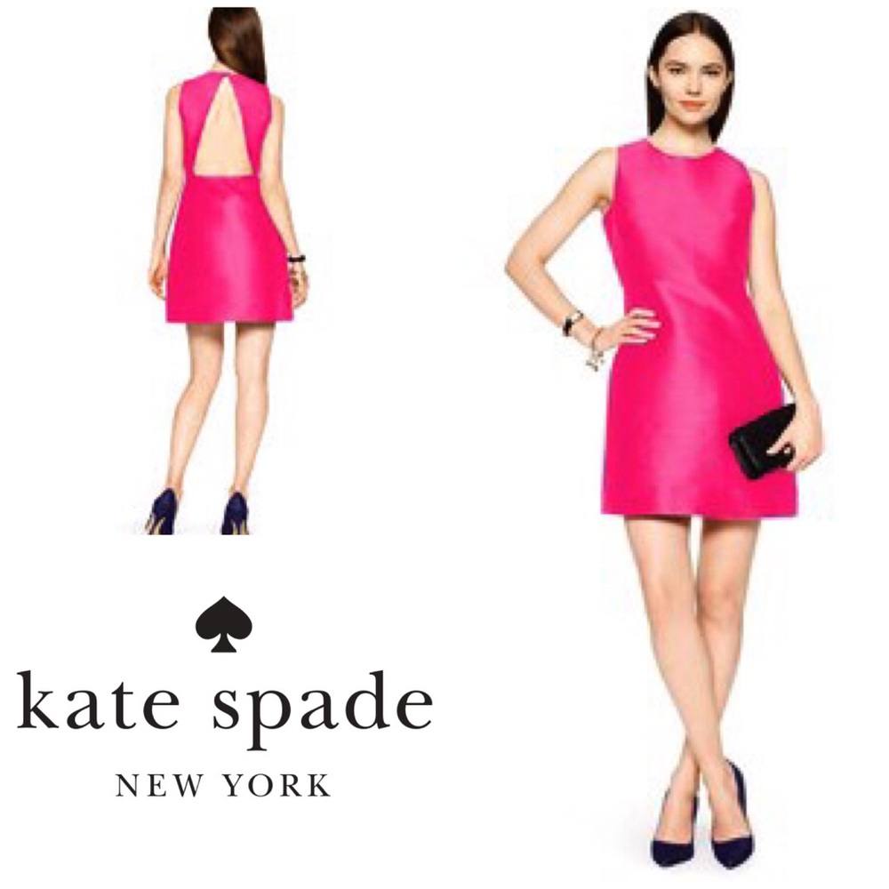 New Kate Spade Peekaboo Pink Sheath Dress